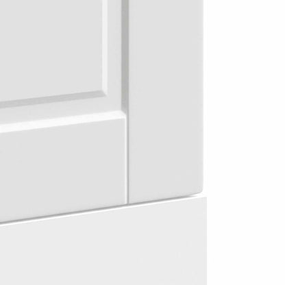 Dishwasher Panel Porto White 45x1,5x57 cm Engineered Wood