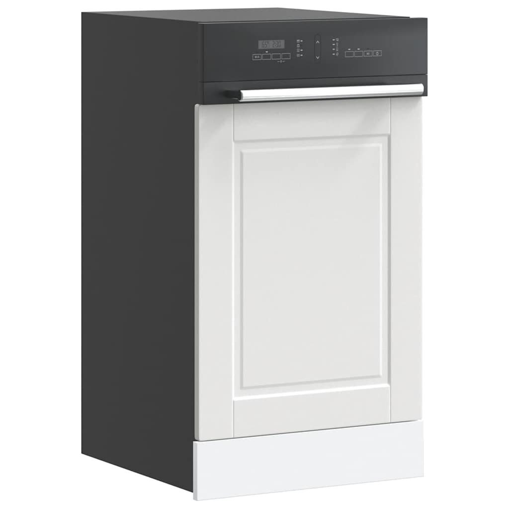 Dishwasher Panel Porto White 45x1,5x57 cm Engineered Wood