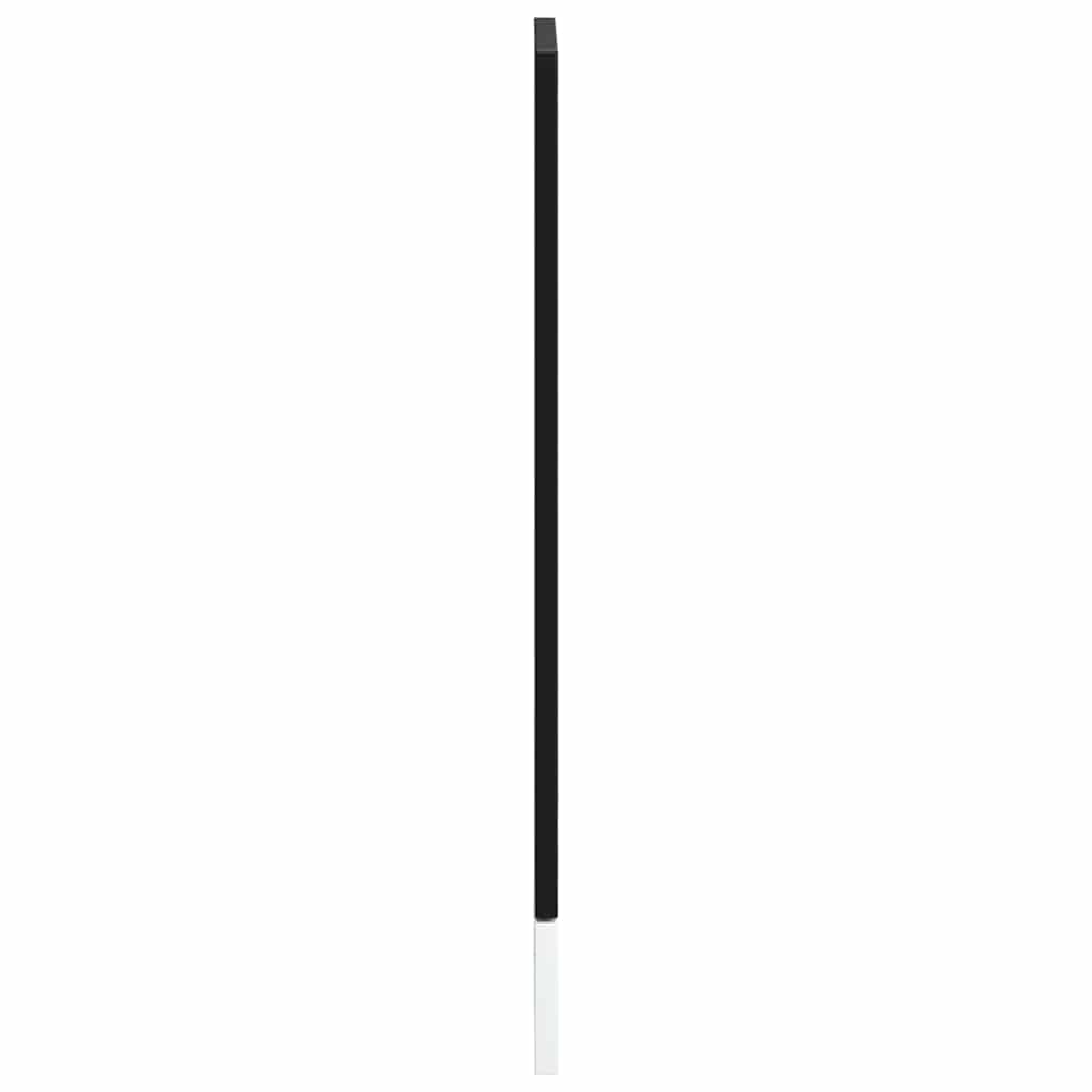 Dishwasher Panel Porto Black 45x1,5x57 cm Engineered Wood