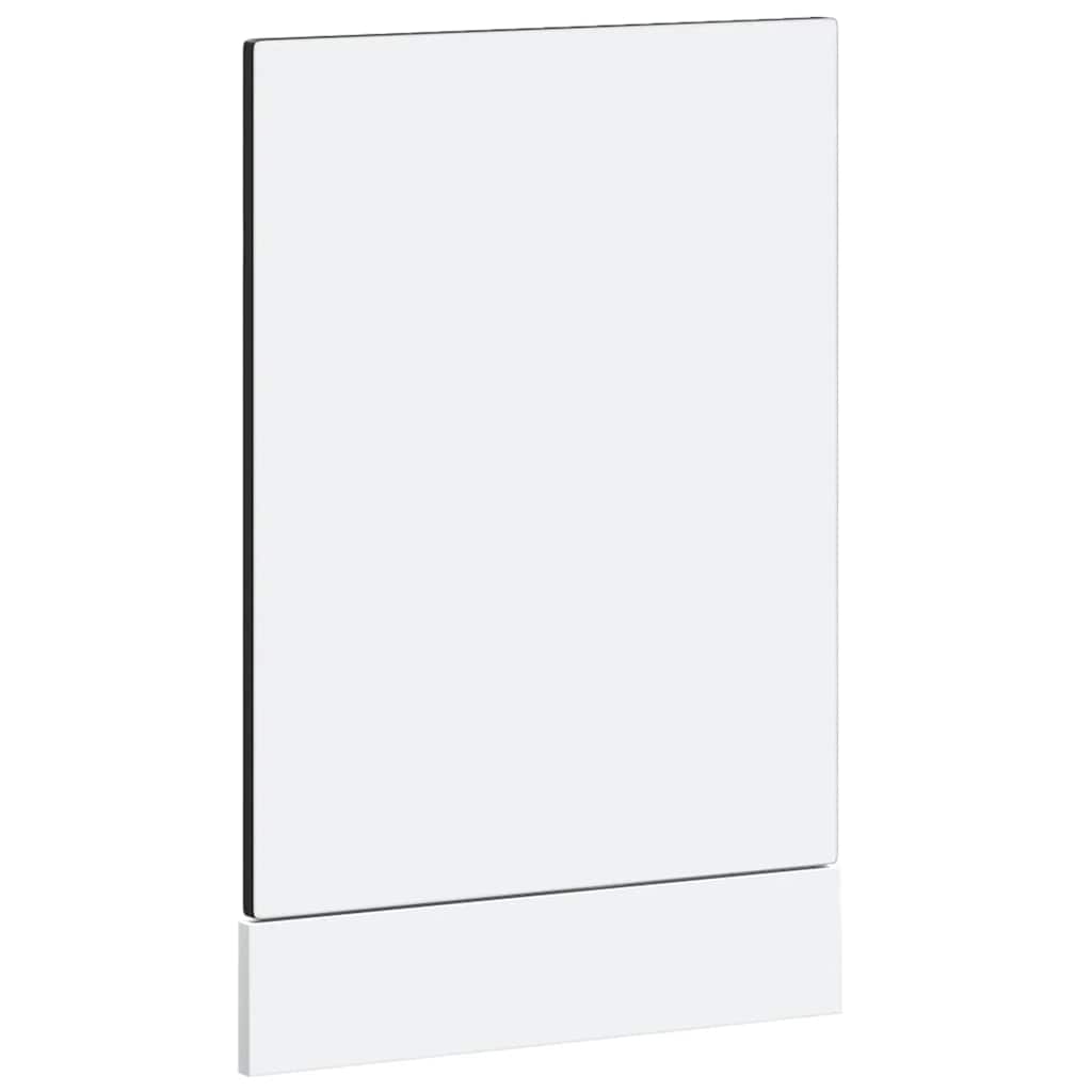Dishwasher Panel Porto Black 45x1,5x57 cm Engineered Wood