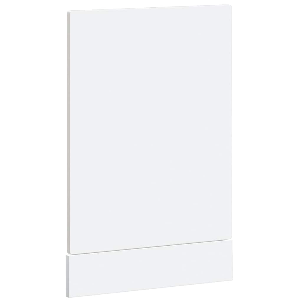 Dishwasher Panel Porto High Gloss White 45x1,5x57 cm Engineered Wood