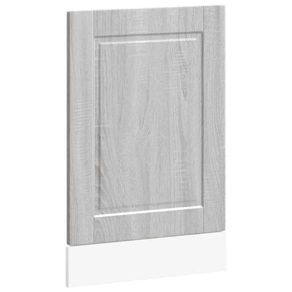 Dishwasher Panel Porto Grey Sonoma 45x1,5x57 cm Engineered Wood