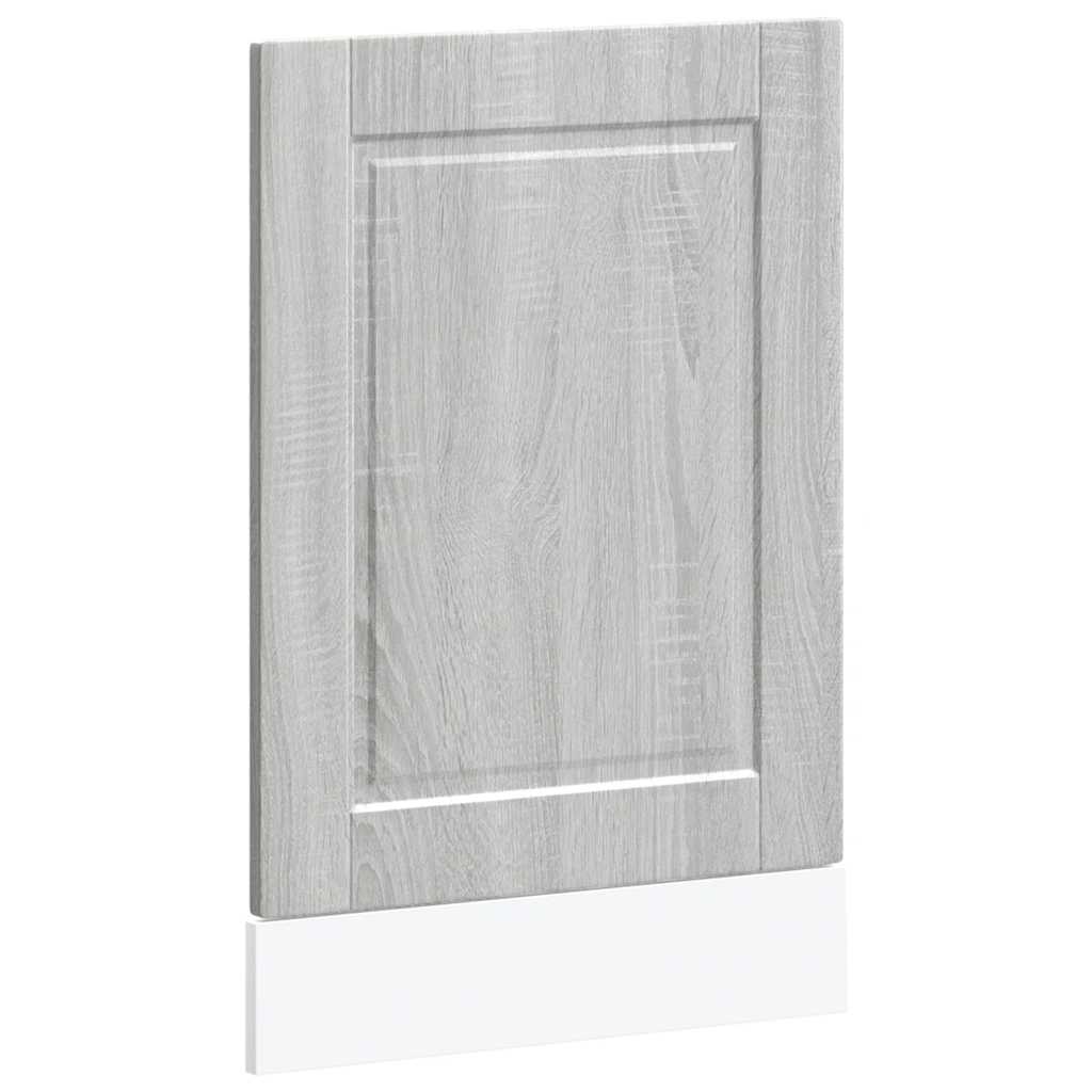 Dishwasher Panel Porto Grey Sonoma 45x1,5x57 cm Engineered Wood