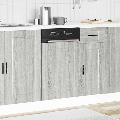 Dishwasher Panel Porto Grey Sonoma 45x1,5x57 cm Engineered Wood