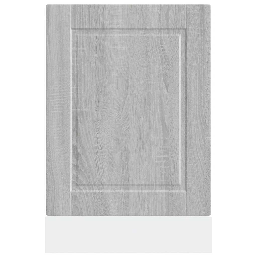 Dishwasher Panel Porto Grey Sonoma 45x1,5x57 cm Engineered Wood
