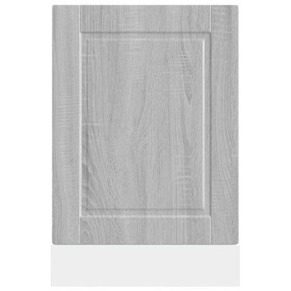 Dishwasher Panel Porto Grey Sonoma 45x1,5x57 cm Engineered Wood
