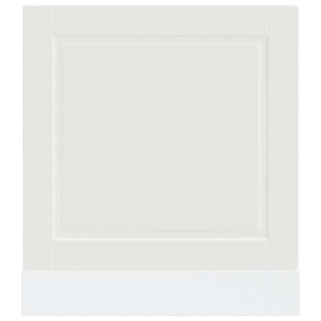 Dishwasher Panel Porto White 60x1.5x57 cm Engineered Wood