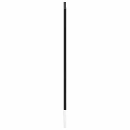 Dishwasher Panel Porto Black 60x1.5x57 cm Engineered Wood
