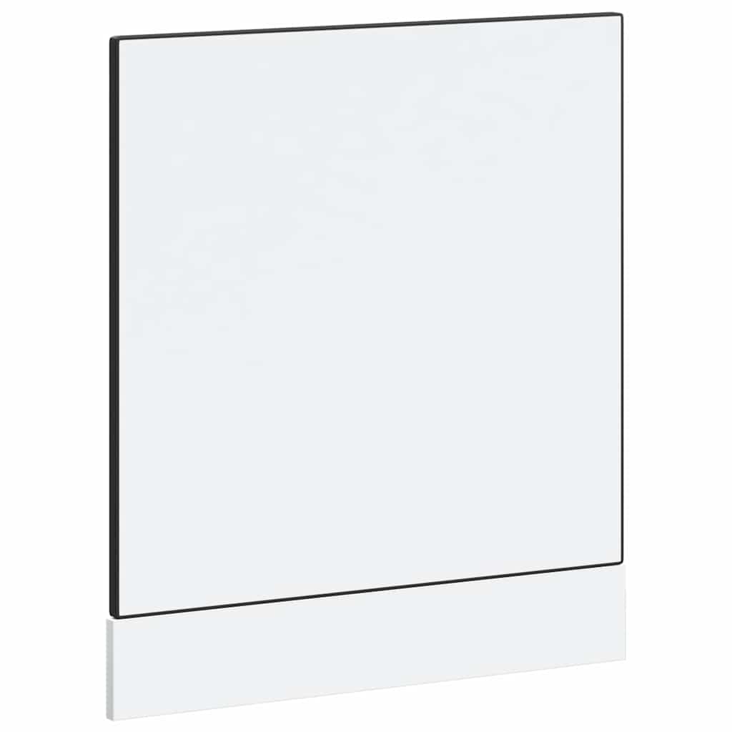 Dishwasher Panel Porto Black 60x1.5x57 cm Engineered Wood