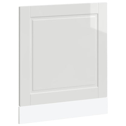 Dishwasher Panel Porto High Gloss White 60x1.5x57 cm Engineered Wood