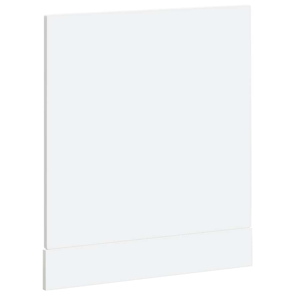 Dishwasher Panel Porto High Gloss White 60x1.5x57 cm Engineered Wood