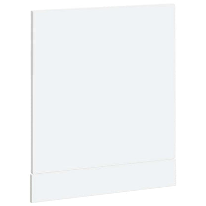 Dishwasher Panel Porto High Gloss White 60x1.5x57 cm Engineered Wood