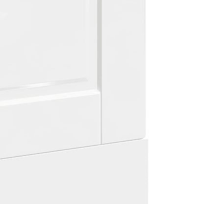 Dishwasher Panel Porto High Gloss White 60x1.5x57 cm Engineered Wood