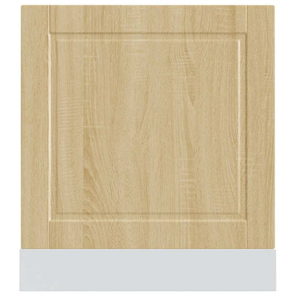 Dishwasher Panel Porto Sonoma Oak 60x1.5x57 cm Engineered Wood