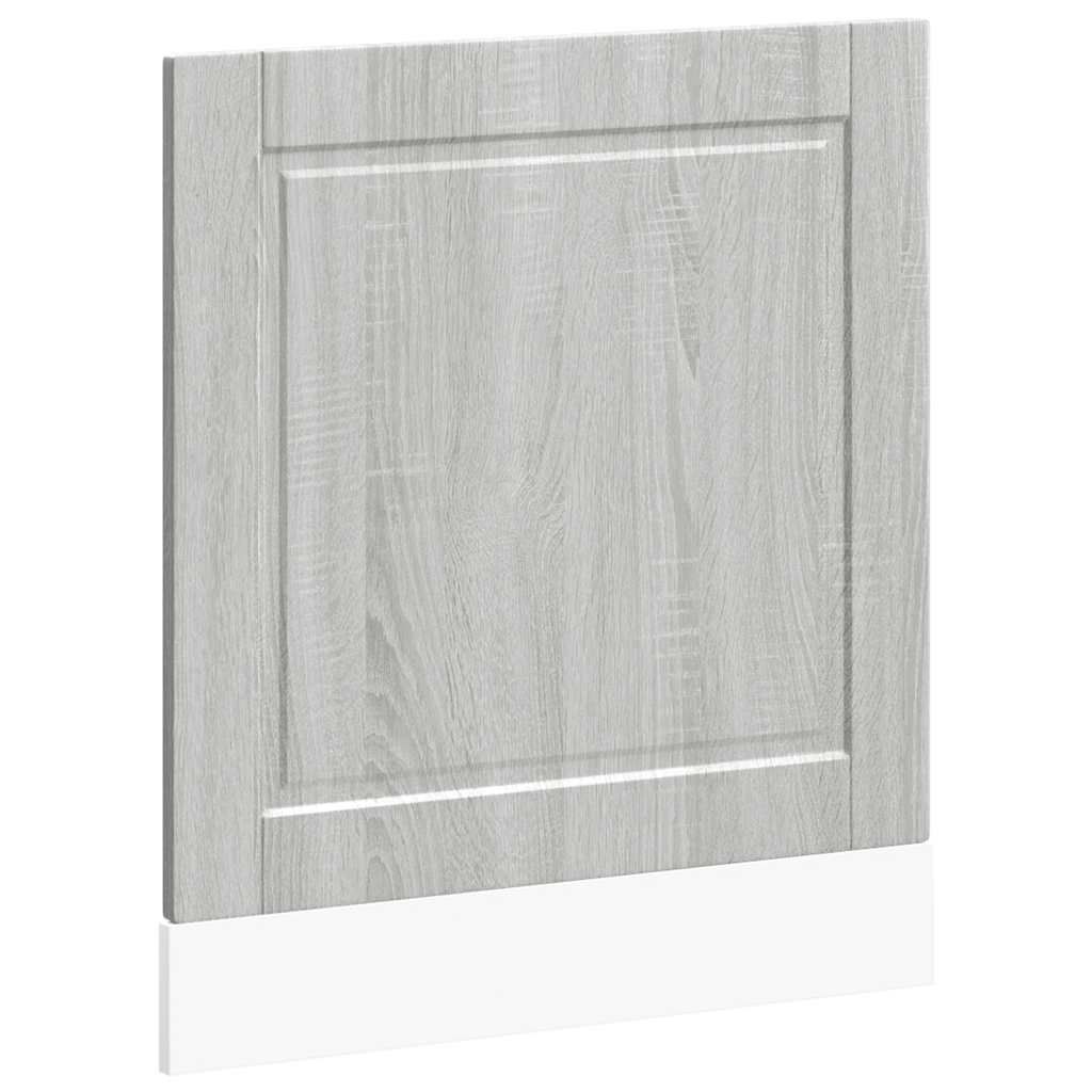 Dishwasher Panel Porto Grey Sonoma 60x1.5x57 cm Engineered Wood