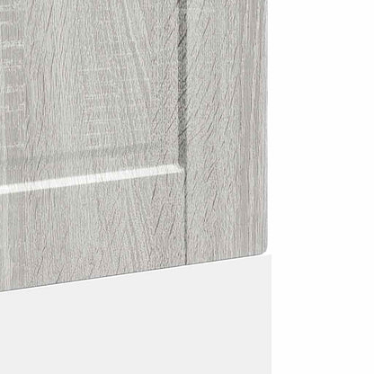 Dishwasher Panel Porto Grey Sonoma 60x1.5x57 cm Engineered Wood