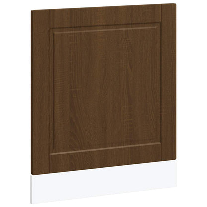 Dishwasher Panel Porto Brown Oak 60x1.5x57 cm Engineered Wood