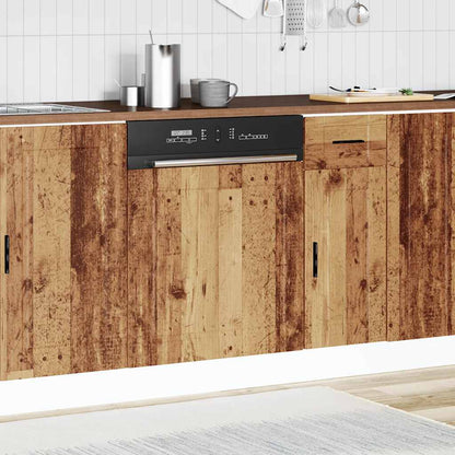 Dishwasher Panel Porto Old Wood 60x1.5x57 cm Engineered Wood