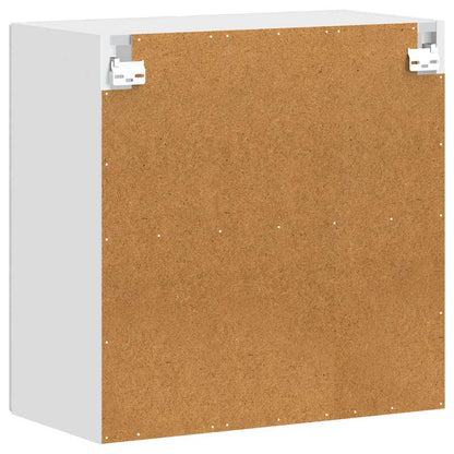 Kitchen Wall Cabinet with Glass Door "Porto" Grey Sonoma