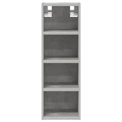 Hanging Cabinet Riga Concrete Grey 20x29.5x60 cm Engineered Wood