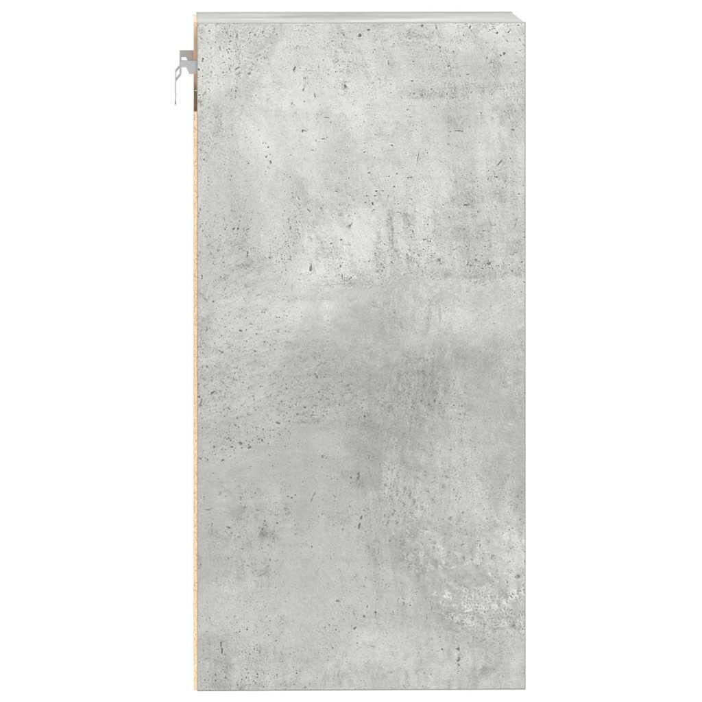 Hanging Cabinet Riga Concrete Grey 20x29.5x60 cm Engineered Wood