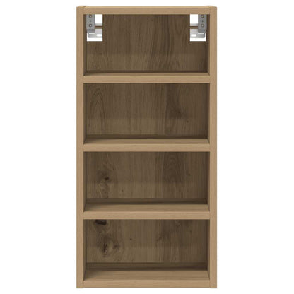 Hanging Cabinet Riga Artisan Oak 30x29.5x60 cm Engineered Wood