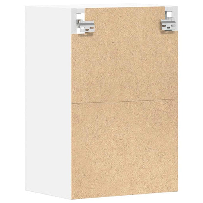 Hanging Cabinet Riga White 40x29.5x60 cm Engineered Wood