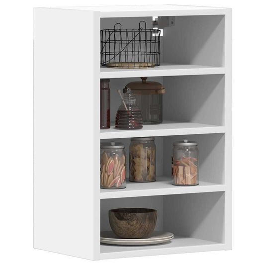 Hanging Cabinet Riga White 40x29.5x60 cm Engineered Wood