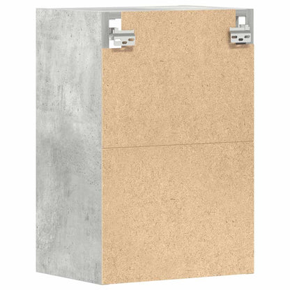 Hanging Cabinet Riga Concrete Grey 40x29.5x60 cm Engineered Wood