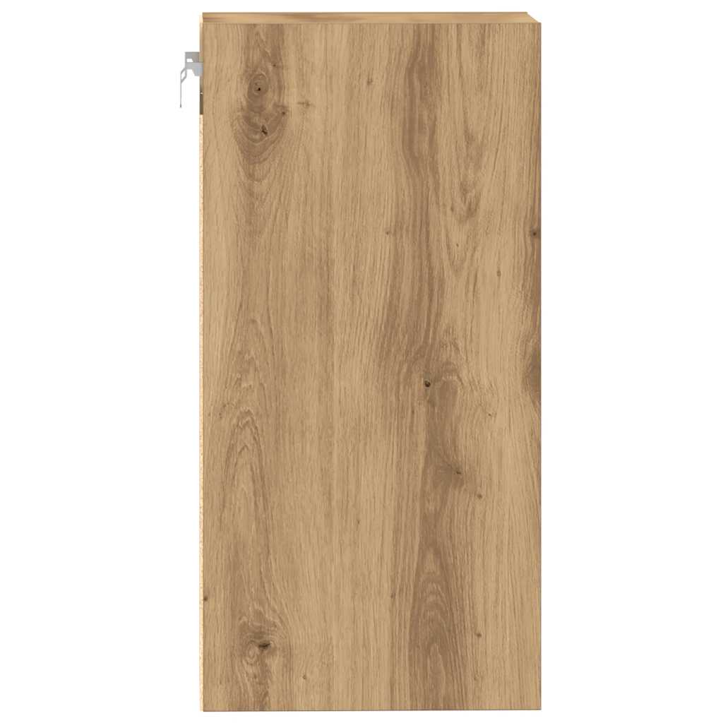 Hanging Cabinet Riga Artisan Oak 40x29.5x60 cm Engineered Wood