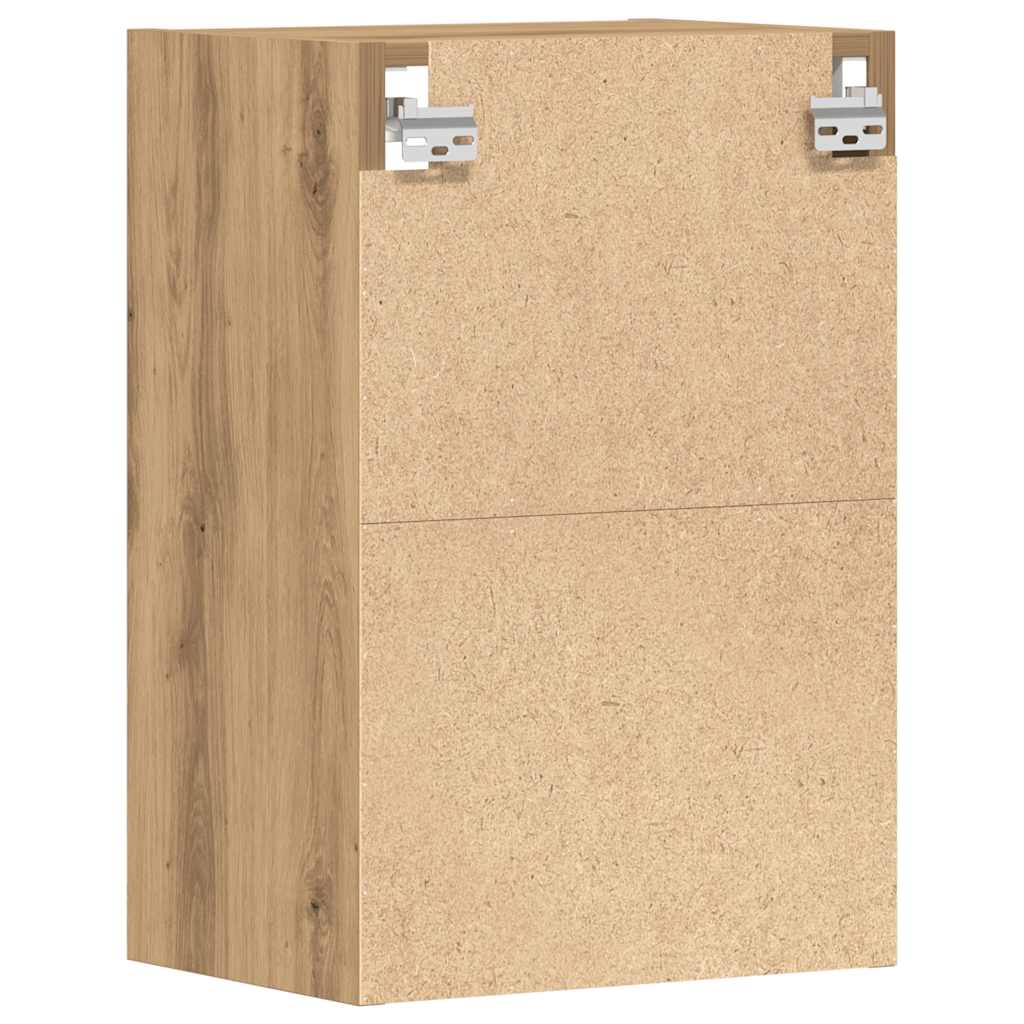 Hanging Cabinet Riga Artisan Oak 40x29.5x60 cm Engineered Wood