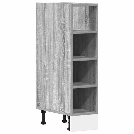 Bottom Cabinet "Riga" Grey Sonoma 20x44,5x81,5 cm Engineered Wood