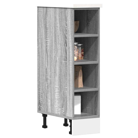 Bottom Cabinet "Riga" Grey Sonoma 20x44,5x81,5 cm Engineered Wood