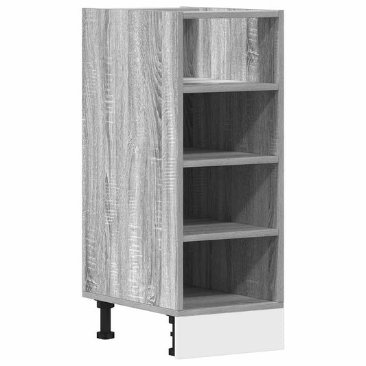 Bottom Cabinet "Riga" Grey Sonoma 30x44,5x81,5 cm Engineered Wood