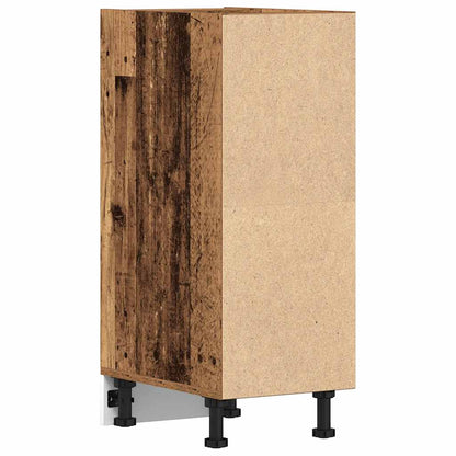 Bottom Cabinet Riga Old Wood 30x44.5x81.5 cm Engineered Wood