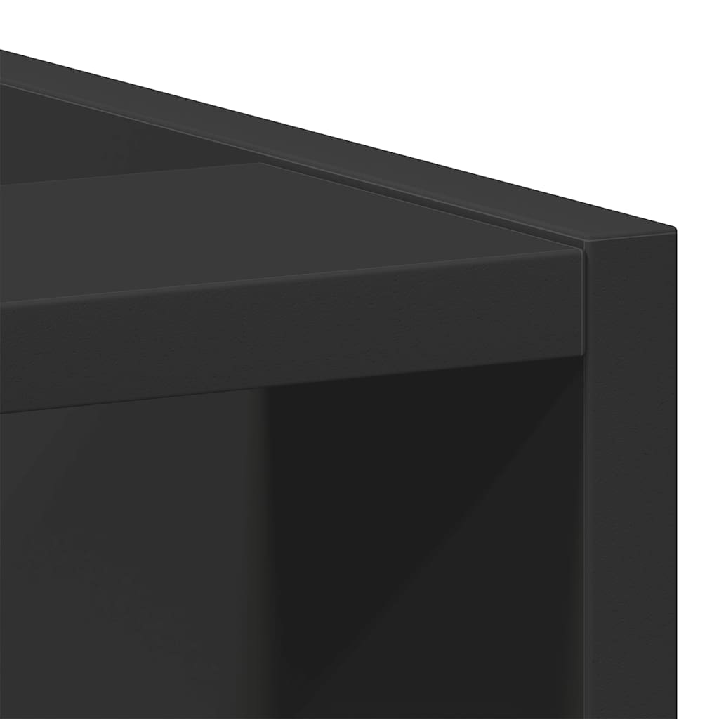 Bottom Cabinet Riga Black 40x44.5x81.5 cm Engineered Wood