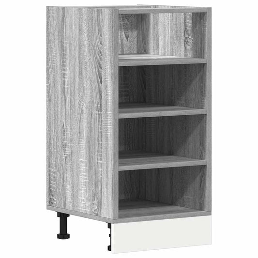 Bottom Cabinet "Riga" Grey Sonoma 40x44,5x81,5 cm Engineered Wood