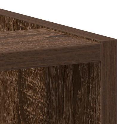 Bottom Cabinet Riga Brown Oak 40x44.5x81.5 cm Engineered Wood