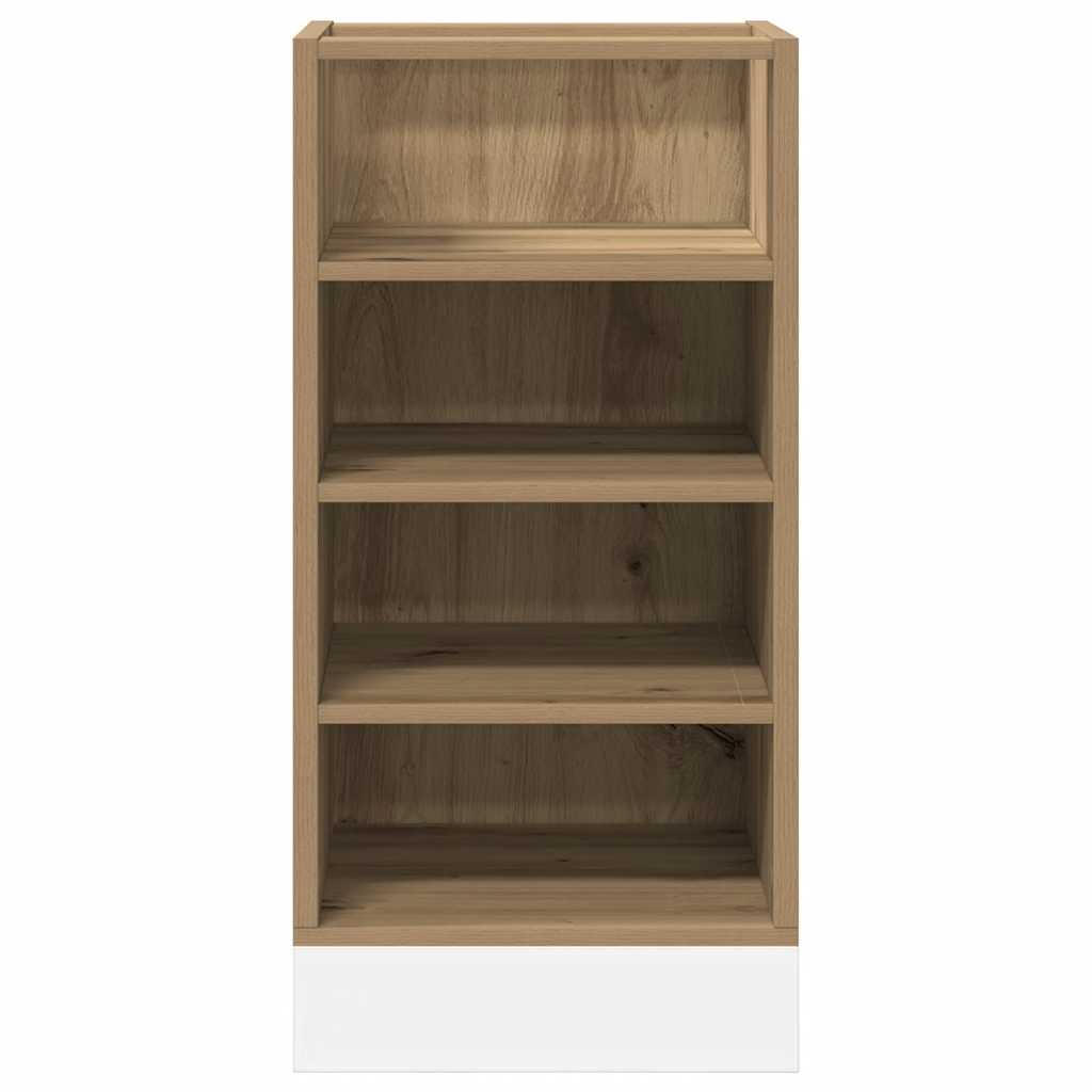 Bottom Cabinet "Riga" Artisan Oak 40x44,5x81,5 cm Engineered Wood