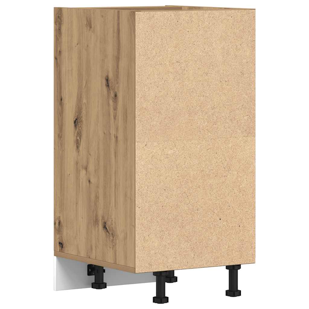 Bottom Cabinet "Riga" Artisan Oak 40x44,5x81,5 cm Engineered Wood