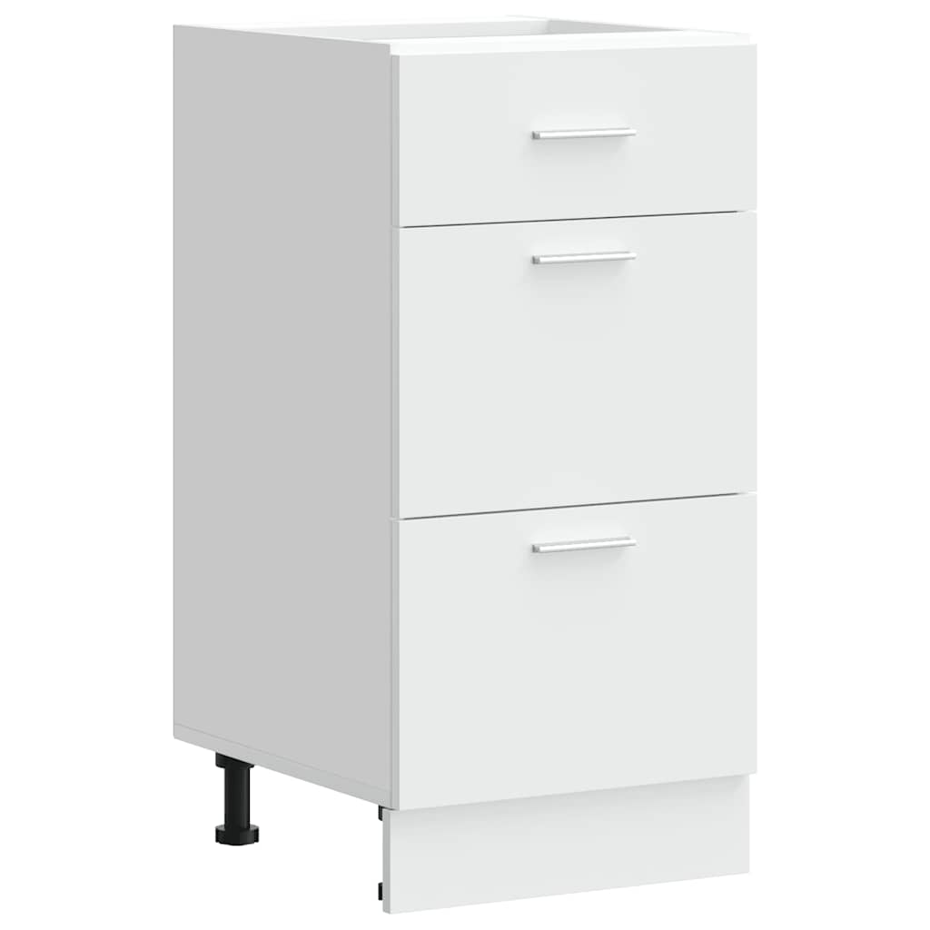 Bottom Cabinet Lyon White 40x46x81.5 cm Engineered Wood