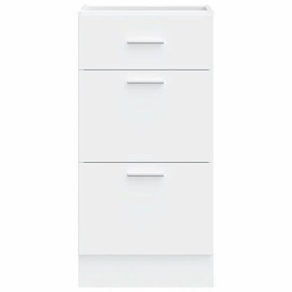 Bottom Cabinet Lyon White 40x46x81.5 cm Engineered Wood