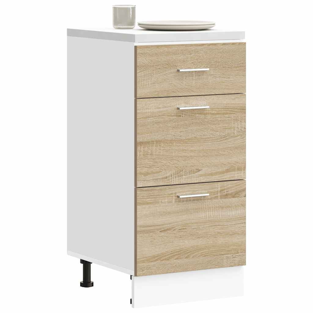Bottom Cabinet "Lyon" Sonoma Oak 40x46x81,5 cm Engineered Wood