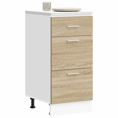 Bottom Cabinet "Lyon" Sonoma Oak 40x46x81,5 cm Engineered Wood