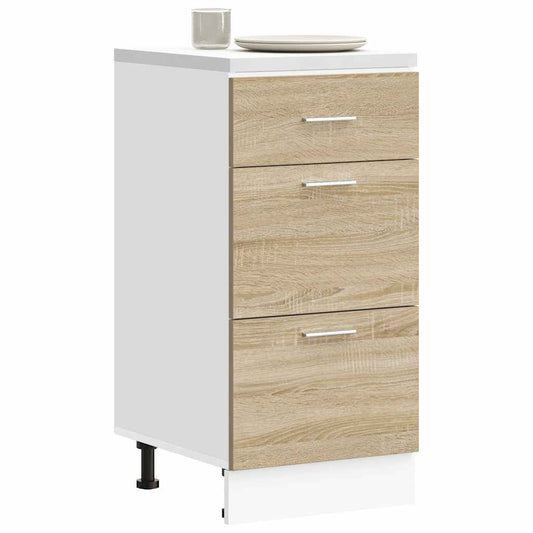 Bottom Cabinet "Lyon" Sonoma Oak 40x46x81,5 cm Engineered Wood