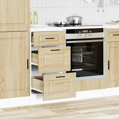 Kitchen Base Cabinet "Porto" Sonoma Oak Engineered Wood