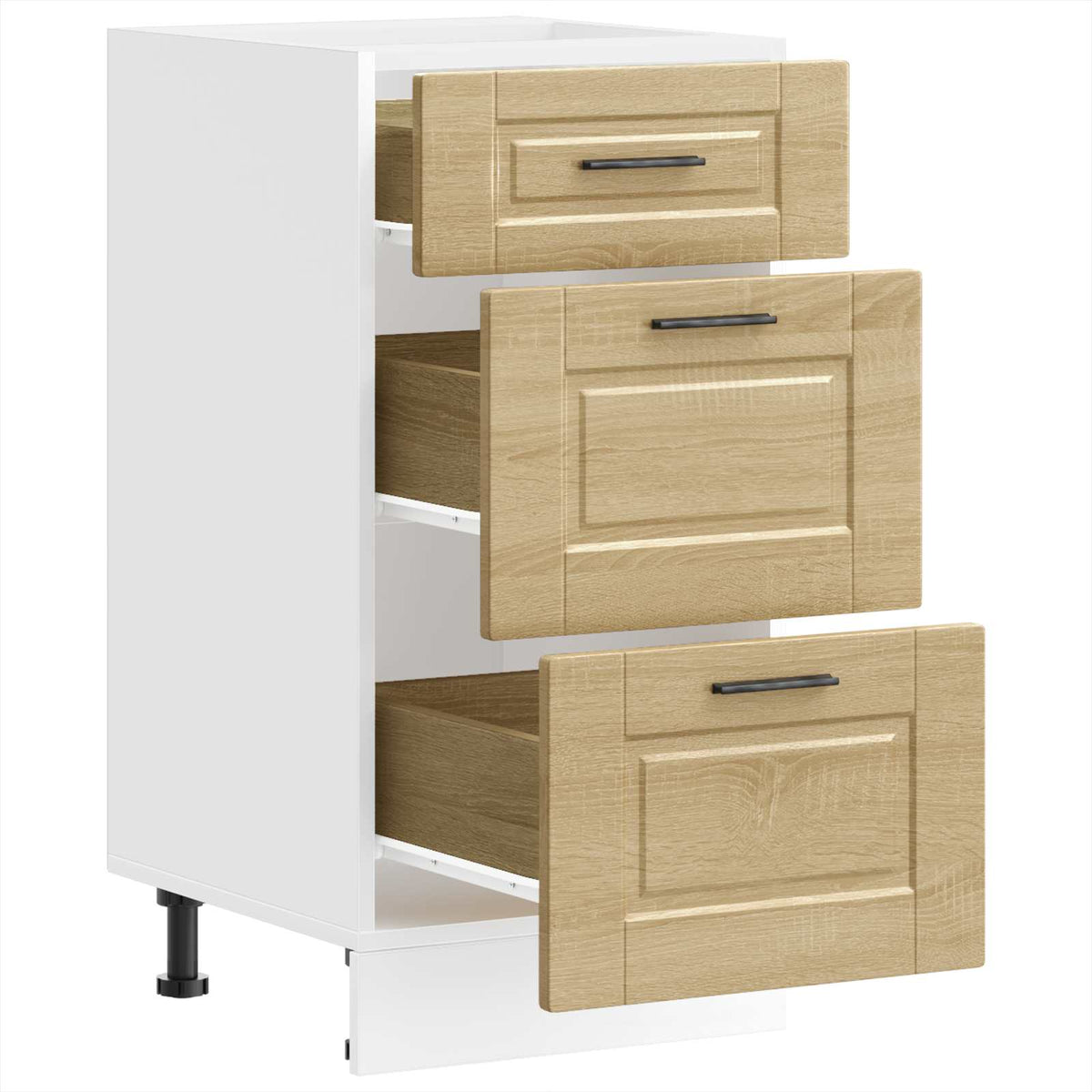 Kitchen Base Cabinet "Porto" Sonoma Oak Engineered Wood