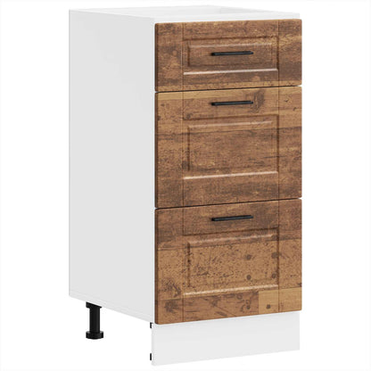 Kitchen Base Cabinet "Porto" Old Wood Engineered Wood