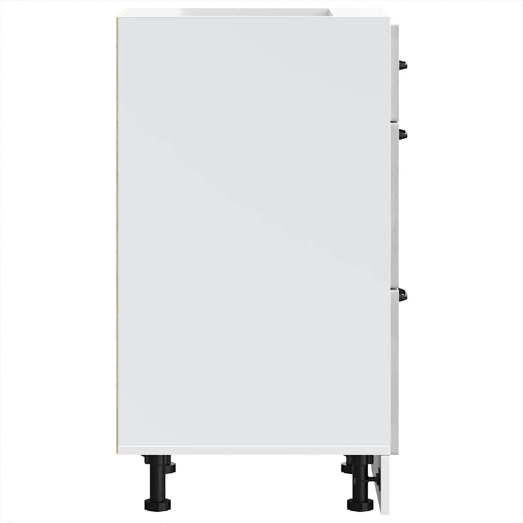 Kitchen Base Cabinet Lucca Concrete Grey Engineered Wood