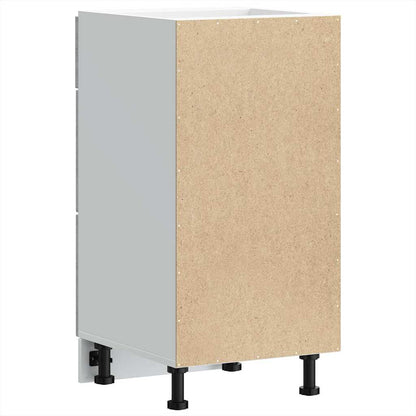 Kitchen Base Cabinet Kalmar Grey Sonoma Engineered Wood